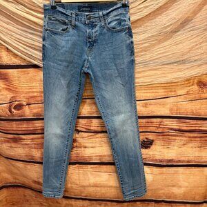 Aeropostale Womens Light Wash Skinny Denim Jeans 29 X 30